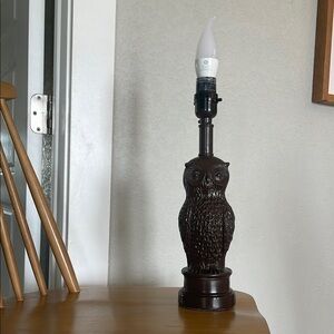 Brown Owl Table Lamp vintage trendy